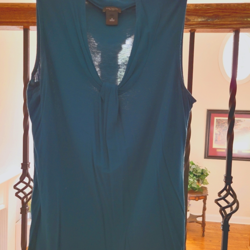 Ann Taylor teal, size S